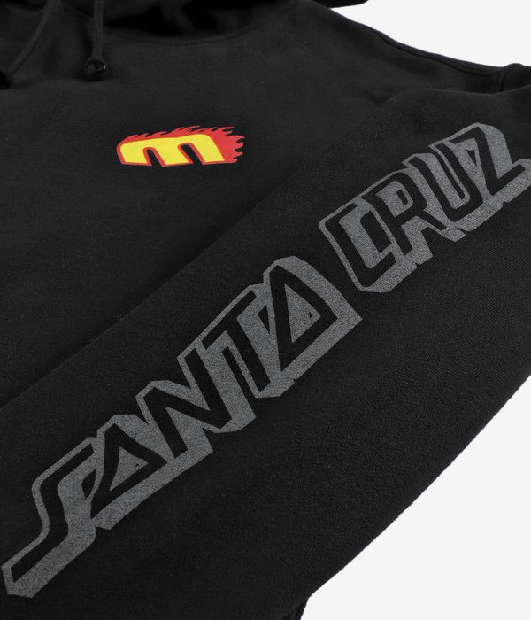 Etnies x Santa Cruz Flame Hoodie (black)