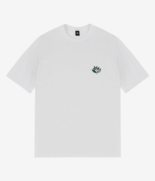 Magenta Classic Plant T-Shirt (white)