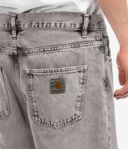 Carhartt WIP Newel Pant Cotton Smithfield Jeans (shale chalk wash)