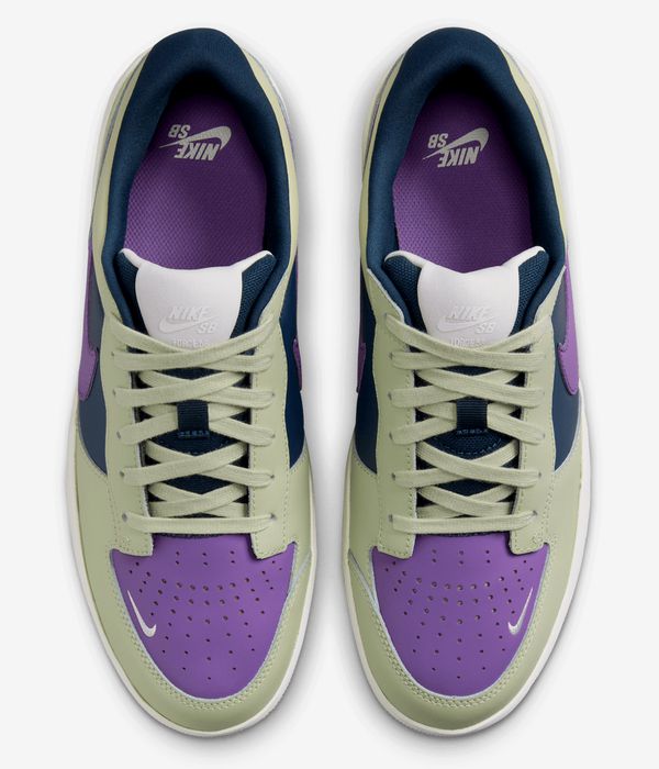 Nike SB Force 58 Premium Shoes (olive aura black raspberry)