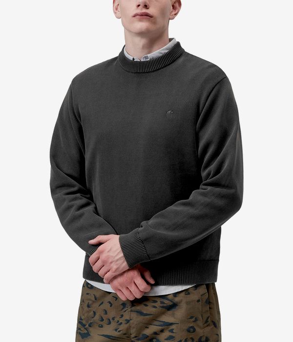 Carhartt WIP Kori Sweatshirt (black garment dyed)