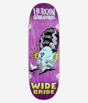 Heroin Skateboards Wide Bride 10.4" Skateboard Deck (pink)