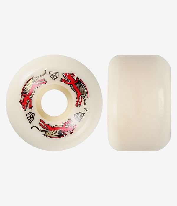 Powell-Peralta Dragons Nano Rat AV6 Asymmetrical Medium Ride Kółka (offwhite) 56 mm 93A czteropak