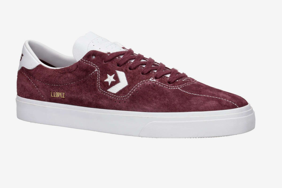 Converse CONS Louie Lopez Pro Chaussure (deep bordeaux white white)