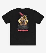 Heroin Skateboards Teggxas Chainsaw Camiseta (black)
