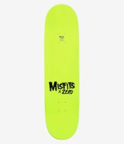 Zero x Misfits Earth A.D. 8.5" Planche de skateboard (purple green dipped)