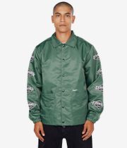 HUF x Thrasher Logo Veste (forest green)
