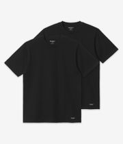 Carhartt WIP Standard T-Shirt (black black) 2er Pack