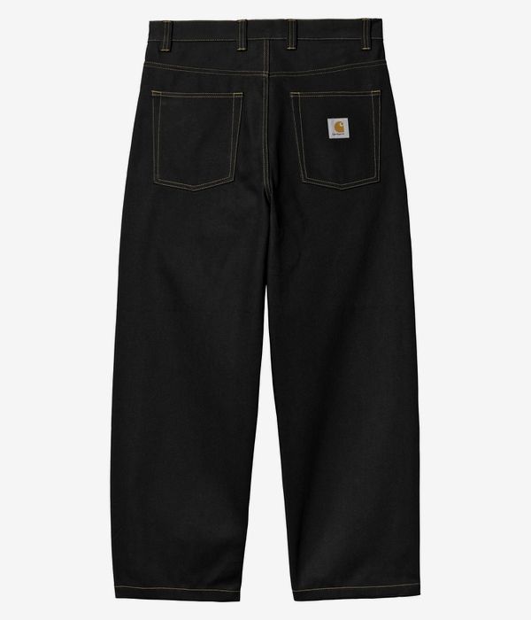 Carhartt WIP Brandon Cotton Smith Jeans (black rinsed)
