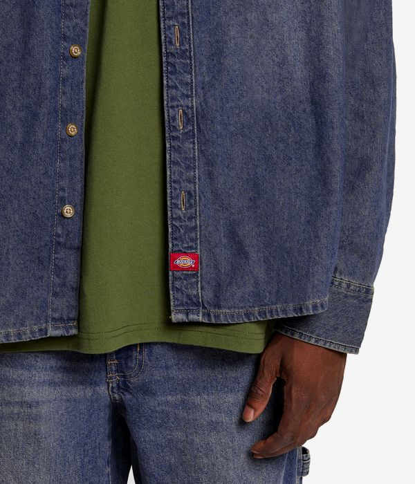Dickies Lightweight Denim Shirt (tinted blue)