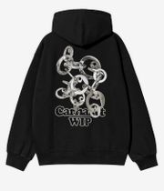 Carhartt WIP Charm Link Hoodie (black silver stone washed)
