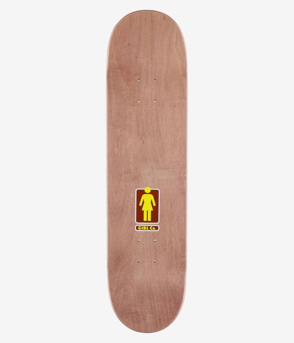 Girl Bennett 93 Til Lovers 8.25" Skateboard Deck (brown)