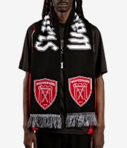 Wasted Paris Rain Football Scarf (red black)