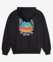 Polar Welcome To The New Age Zip-Sweatshirt avec capuchon (black)