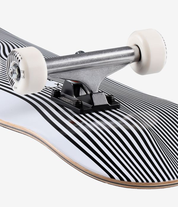 skatedeluxe Wave 8" Complete-Skateboard (white black)