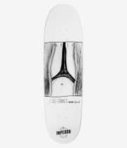 Inpeddo x Forvert France Special Shape 8.75" Tavola da skateboard (white)