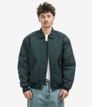 Carhartt WIP Olten Bomber Jacket (duck blue turmeric)