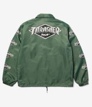 HUF x Thrasher Logo Jacket (forest green)