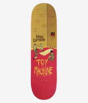 Toy Machine Lutheran Psycho Babylon 8.5" Planche de skateboard (yellow red)