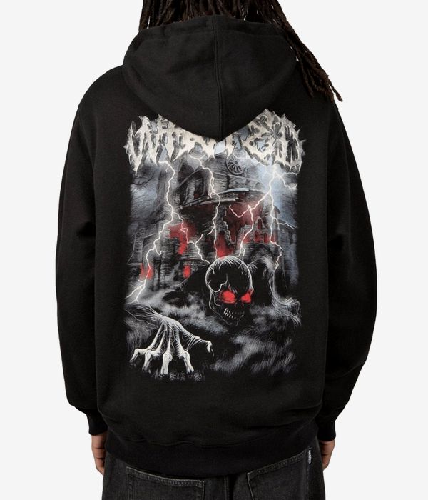 Wasted Paris Undead Zip-Sweatshirt avec capuchon (black)