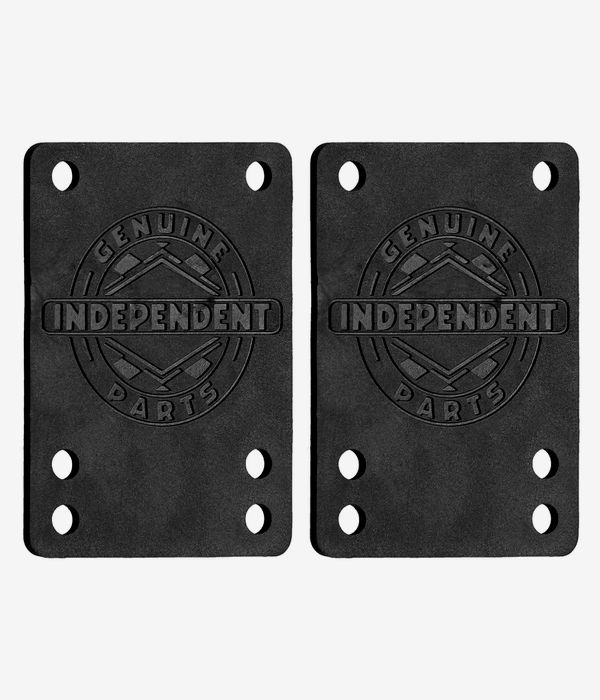 Independent 1/8" Shock Pads (all black) 2 Pack