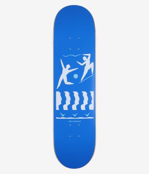 Polar Boserio Cut Out 8.125" Skateboard Deck (blue)
