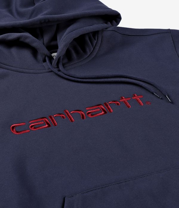 Carhartt WIP Basic sweat à capuche (air force blue malbec)