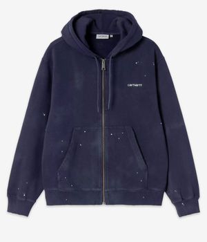 Carhartt WIP Painter Veste (dark navy destroy wash splatter)