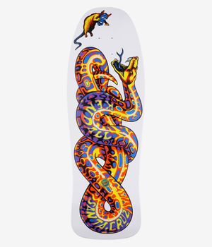 Santa Cruz Kendall Snake Reissue 9.975" Skateboard Deck (white)