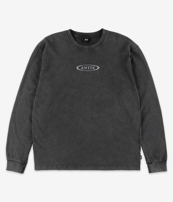 Antix Simplex Organic Maglia a maniche lunghe (washed black)