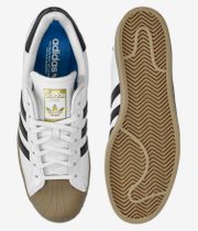 adidas Skateboarding Superstar ADV Shoes (white core black gum 4)
