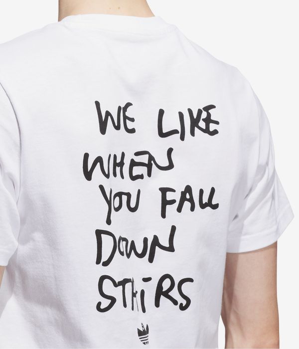 adidas Shmoo G 1 T-Shirt (white black)