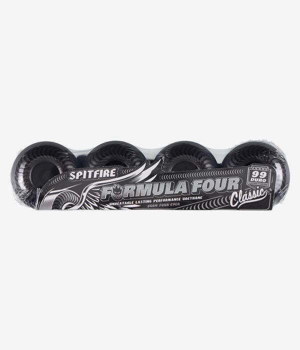 Spitfire Formula Four Classics Roues (black) 56 mm 99A 4 Pack