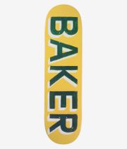 Baker Tyson Painted 8.5" Tabla de skate (yellow green)
