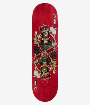 DGK Boo Kingdom 8.25" Planche de skateboard (dark red)