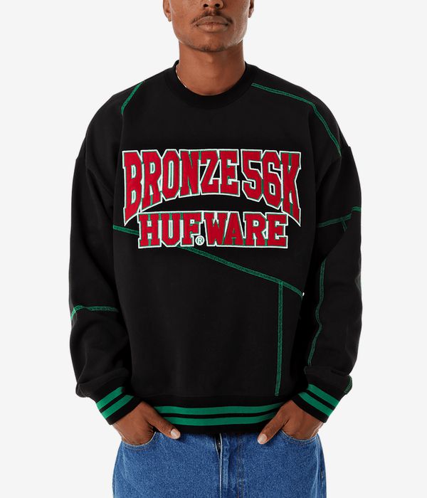 HUF x Bronze 56k Hufware Sweatshirt (black)