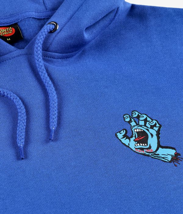 Santa Cruz Screaming Hand Chest Hoodie (ultramarine)