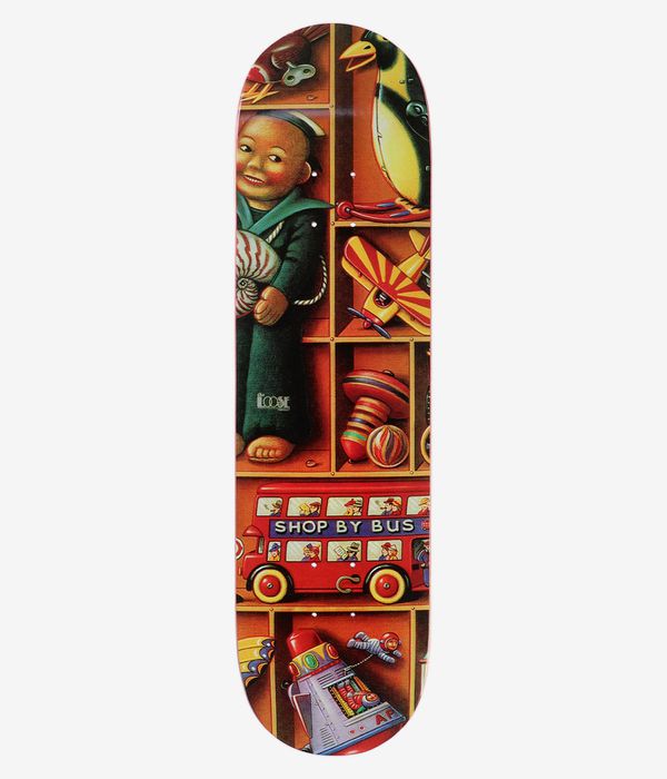 The Loose Company Cabinet 8.25" Planche de skateboard (multi)