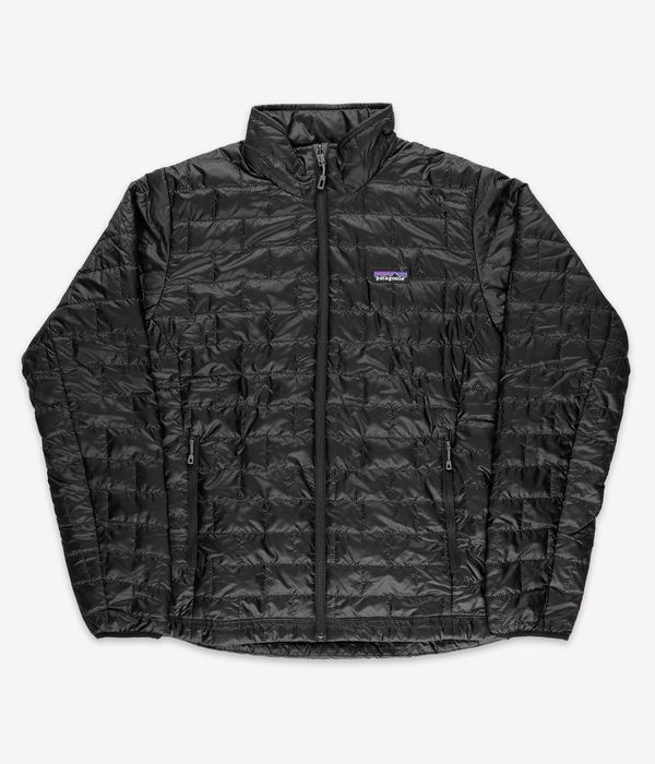 Shop Patagonia Nano Puff Jacket (black) online