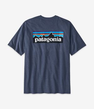 Patagonia P-6 Logo Responsibili Camiseta (utility blue)
