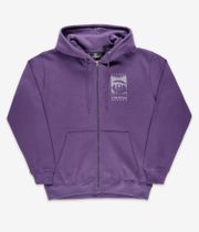 Volcom Watanite Felpa Hoodie con zip (deep purple)