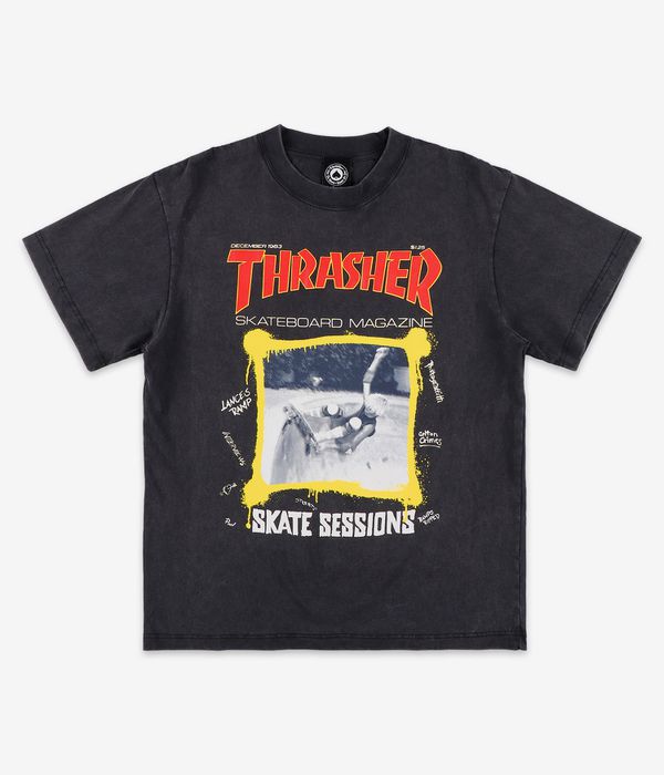 Thrasher December 1983 Vintage Boxy T-Shirt (black)