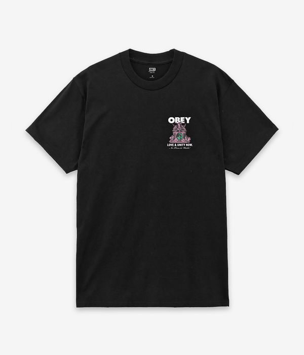 Obey Love & Unity T-Shirt (black)