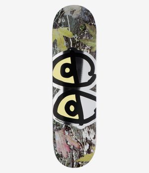 Krooked Team Eyes Camo 8.5" Planche de skateboard (silver foil)