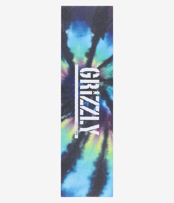 Grizzly Tie Dye Stamp #2 9" Grip adesivo