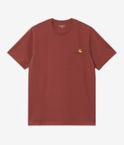 Carhartt WIP American Script Organic T-Shirt (oxide red)