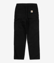 Carhartt WIP Double Knee Pant Organic Dearborn Hose (black stone canvas)
