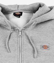 Dickies Oakport Zip-Sweatshirt avec capuchon (heather grey)