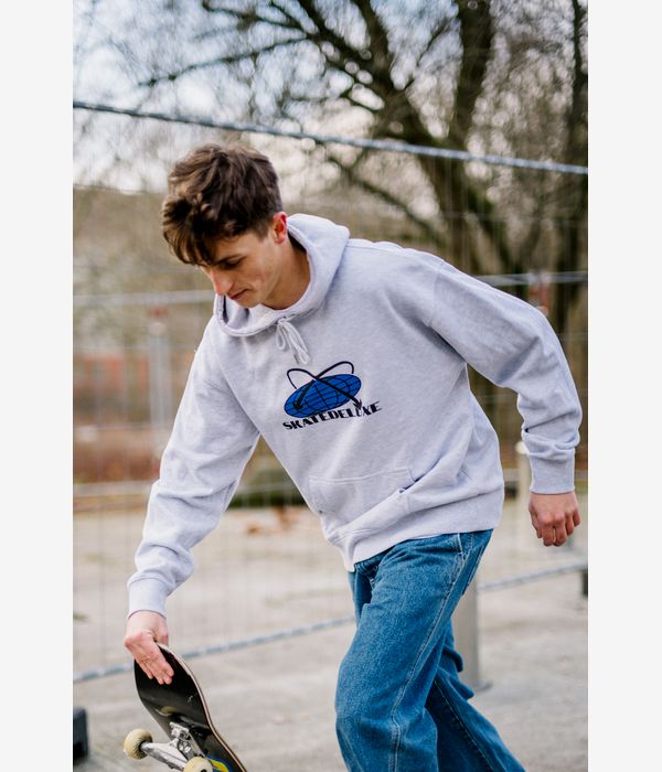 skatedeluxe World Wide Web Hoodie (heather white)