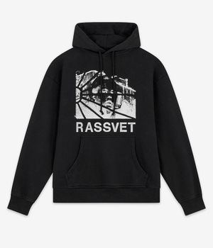 RASSVET | PACCBET Heritage Knit Hoodie (black)